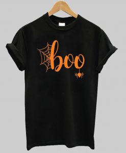 Boo Spider Halloween T-Shirt