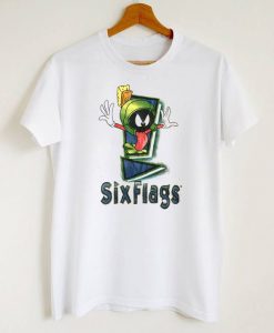 Marvin The Martian Six Flags T-Shirt