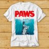Paws Jaws Cat Fun T-Shirt