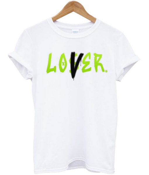 Electric Green Loser Lover T-Shirt