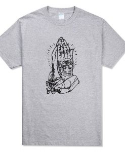 Prayer Hands Tattoo T-Shirt