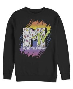 MTV Gradient Brush Sweatshirt
