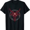 Baphomet Goat Head Gothic Clothing Pentagram Satanic Symbol T-Shirt