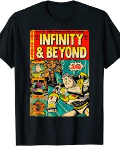 Infinity & Beyond Buzz Lightyear Comic Retro T-Shirt