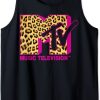 MTV Logo Leopard Print Tank Top