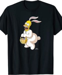 The Simpsons Homer Simpson Easter Bunny T-Shirt