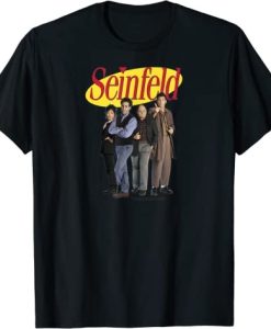 Seinfeld Cast Photo and Logo T-Shirt