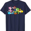 Super Mario Yoshi Ride Group Mashup T-Shirt