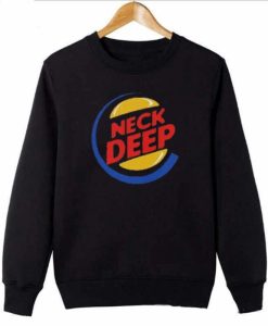 Neck Deep Burger King Logo Sweatshirt