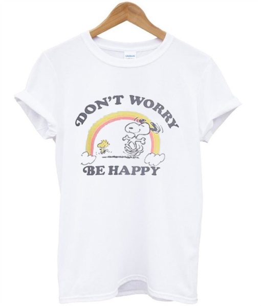 Snoopy Don’t Worry Be Happy Tee