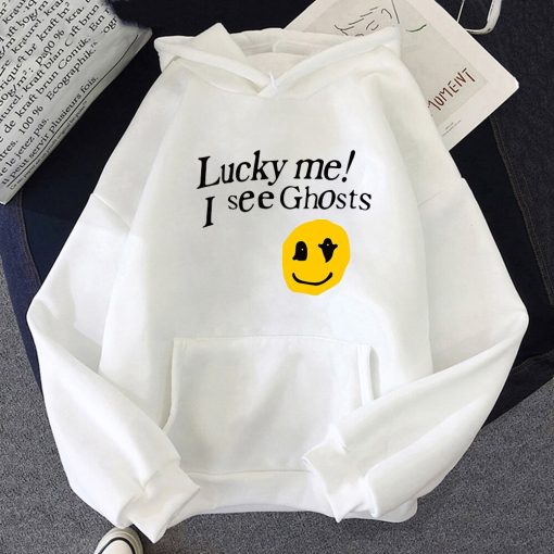 Lucky Me I See Ghosts Feel Hoodie