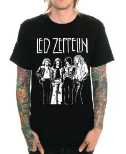 Led Zeppelin Rock Print T-Shirt