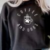 Coffee and Dogs Sweatshirt AL