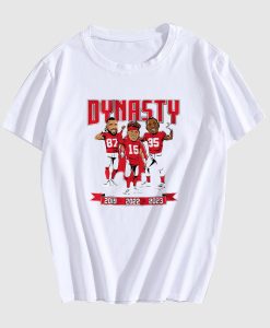 Chiefs World Champs Dynasty Caricatures T-shirt AL