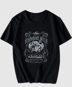 Mickey Mouse Steamboat Willie T-Shirt AL