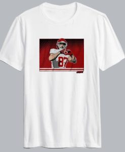 Travis Kelce Throw Up The Heart T-Shirt AL