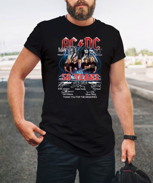 ACDC Band 50th Anniversary T-Shirt AL