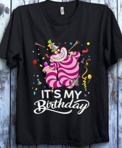 Cheshire Cat It's My Birthday T-shirt AL