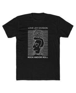 Homer Simpson Lovejoy Division Rock And Or Roll T-Shirt thd